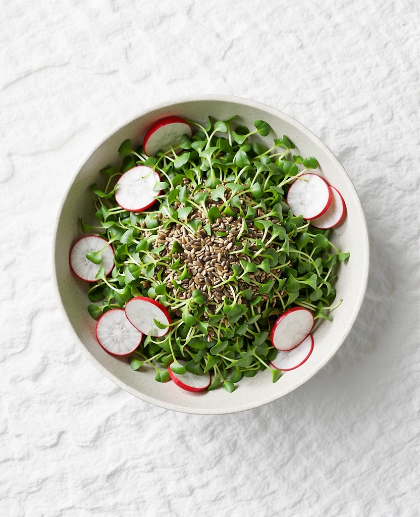 Zdravý salát z čerstvých surovin