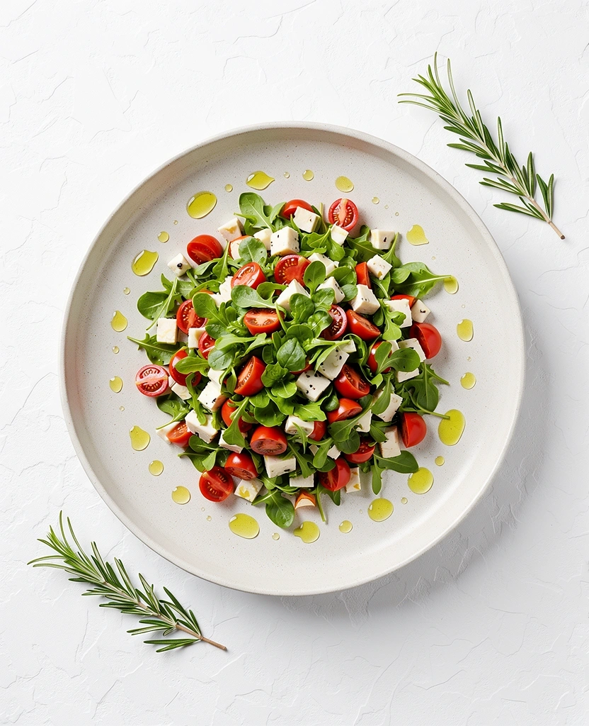 Zdravý středomořský salát